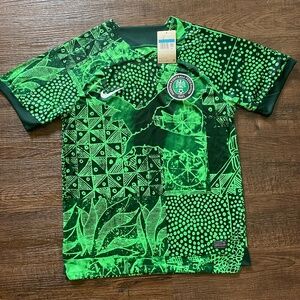 NWT Nike Nigeria National Team 2022/23 Home Breathe Stadium Jersey - Mens M